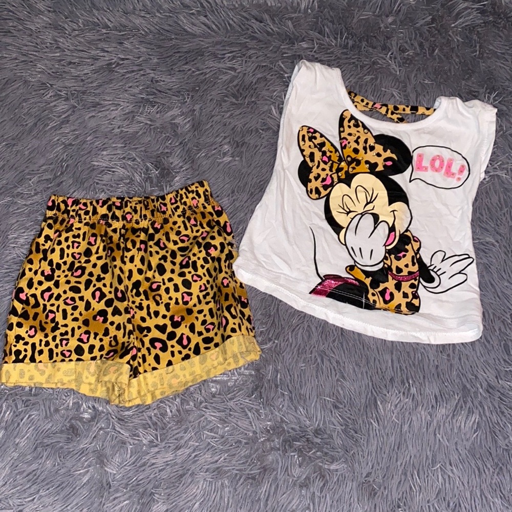 MINNIE MOUSE 🐭 leopard outfit